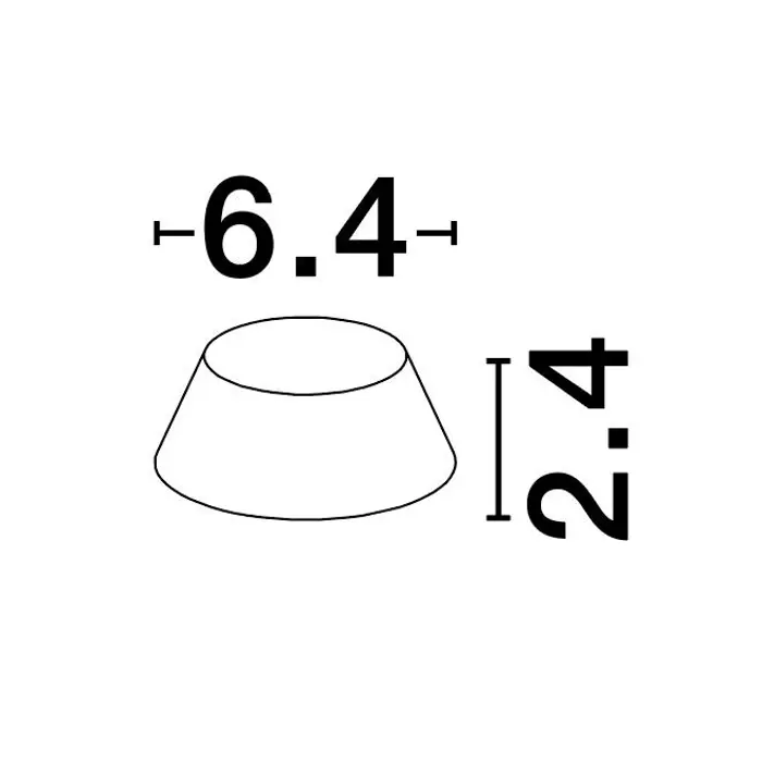 VRH ZA LUMO STOLNU SVJETILJKU LED 1,6W 3000K IP54 USB PUNJENJE, DIMM, SMEĐA