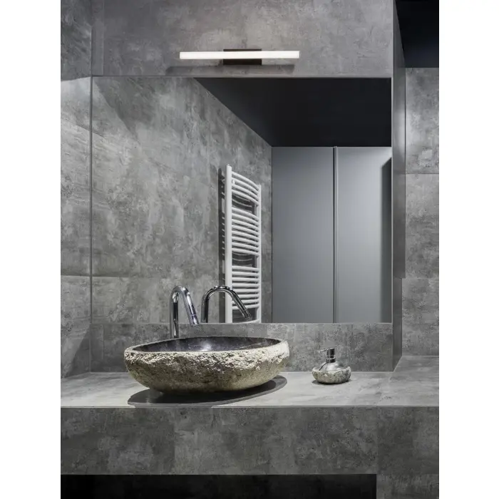 WILLOW KUPAONSKA LAMPA LED 12W/3000K/1174lm/IP44/CRNA