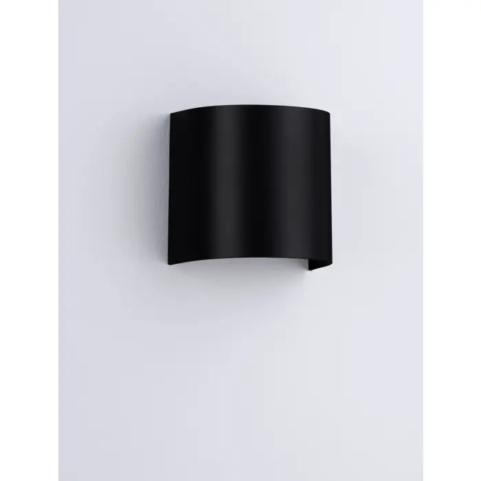 YORK ZIDNA SVJETILJKA CRNA LED GU10 1x10 Watt 100-240 Volt