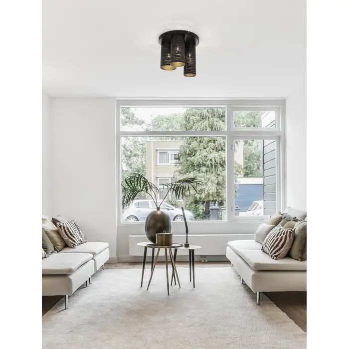 ZANE PLAFONSKA LAMPA E14 /IP20/CRNA/BIJELA