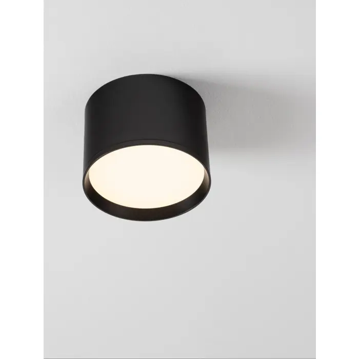 ZIAZA STROPNA LAMPA LED/3000K/17W/833Lm/CRNA