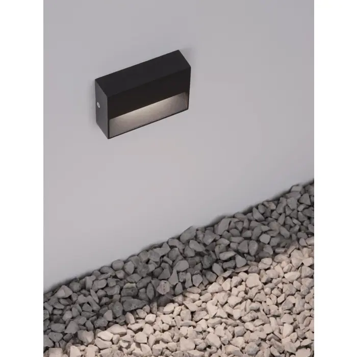 ZIDNA SVJETILJKA LED 1.5W 34lm 3000K IP54 ANTRACIT