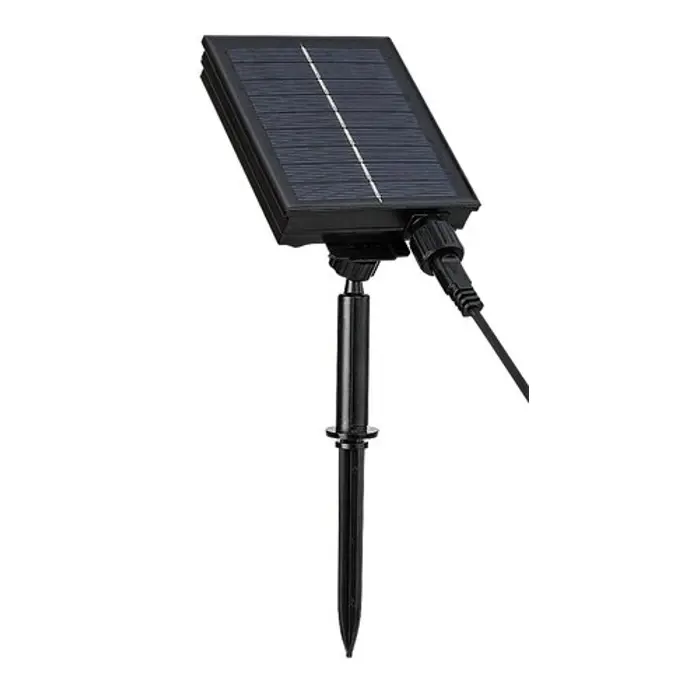 ZIRC SOLARNA SVJETILJKA LED 3,6W/CRNA/IP44/35lm